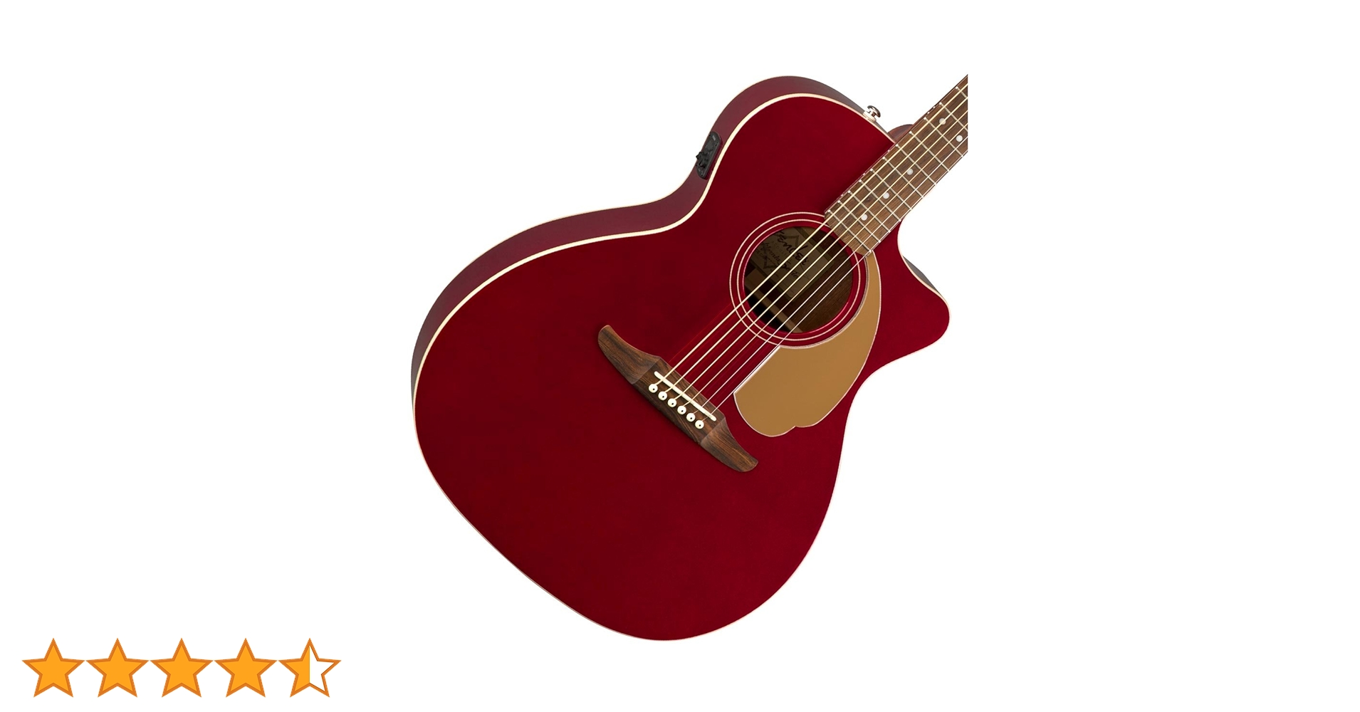 Amazon | Fender エレアコ Newporter Player, Candy Apple Red ソフト